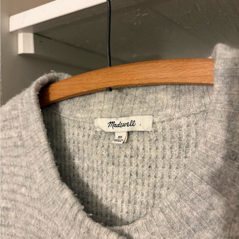 Madewell Light Gray Women's Cardigan - Picture 2 of 3
